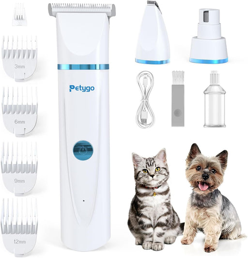 Kit de aseo 3 en 1 para perros y gatos – Cortapelos inalámbrico recargable para mascotas - Quierox - Tienda Online