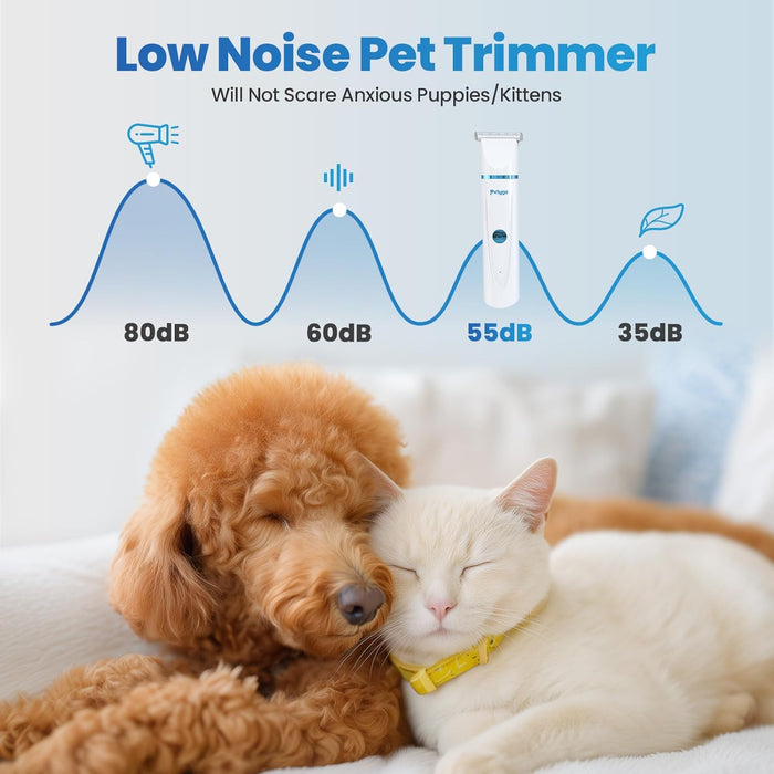 Kit de aseo 3 en 1 para perros y gatos – Cortapelos inalámbrico recargable para mascotas - Quierox - Tienda Online