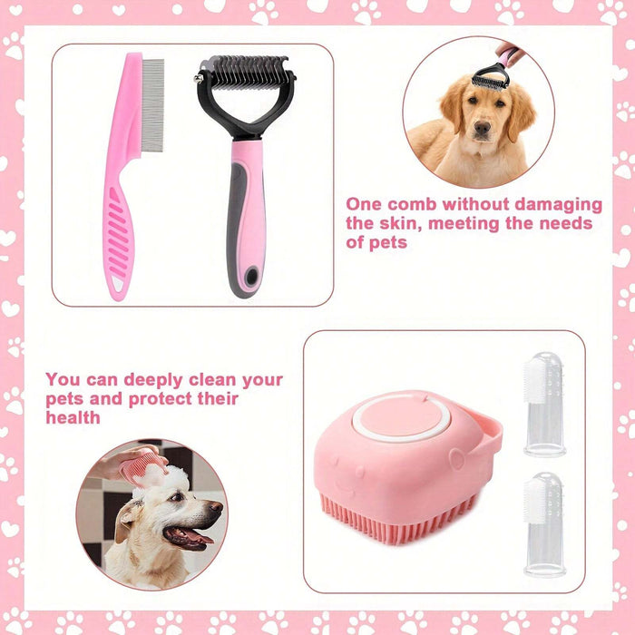 Kit de aseo para perros de 8 piezas limpieza para mascotas - Quierox - Tienda Online