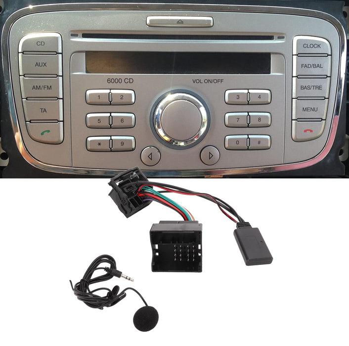 Kit de cable de audio, adaptador de audio inalámbrico Bluetooth 5.0 para automóvil - Quierox - Tienda Online