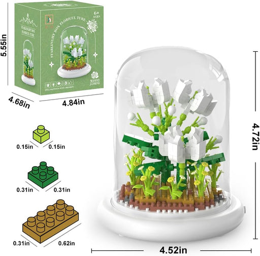 Kit de construcción de ramos de juguetes, 770 mini juegos de construcción - Quierox - Tienda Online