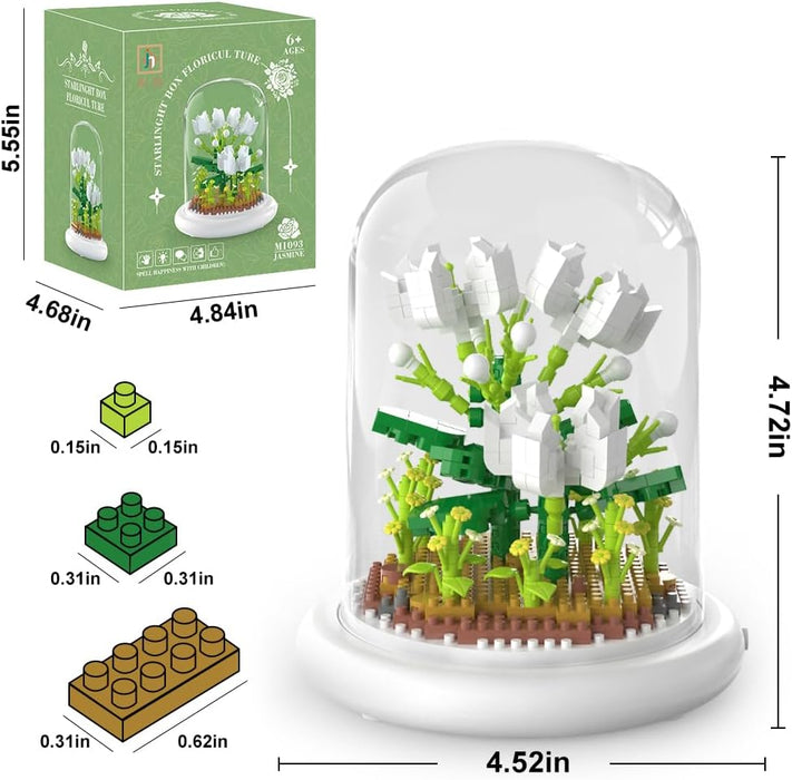 Kit de construcción de ramos de juguetes, 770 mini juegos de construcción - Quierox - Tienda Online