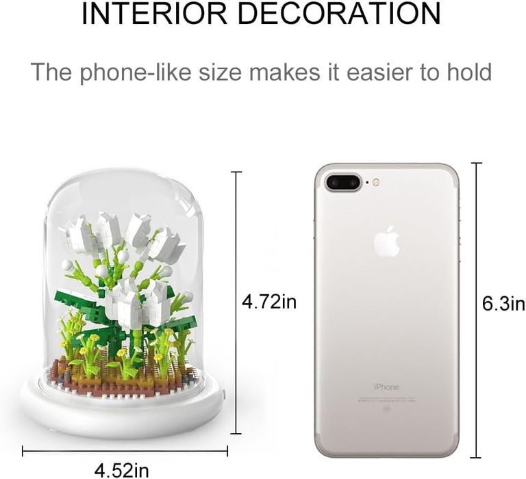 Kit de construcción de ramos de juguetes, 770 mini juegos de construcción - Quierox - Tienda Online