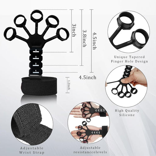 Kit de dispositivo de entrenamiento de fortalecimiento de fuerza de agarre - Quierox - Tienda Online