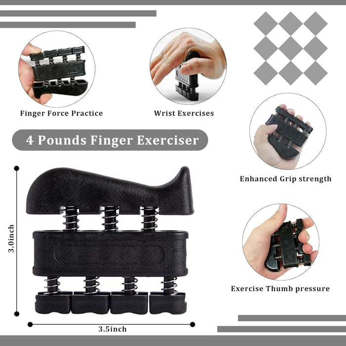 Kit de dispositivo de entrenamiento de fortalecimiento de fuerza de agarre - Quierox - Tienda Online