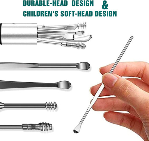 Kit de Eliminación de Cera de Oídos, 6 en 1 - Quierox - Tienda Online