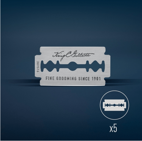Kit de estilismo KING C GILLETTE: maquinilla de afeitar de 5 hojas y gel de afeitar de 150 ml - Quierox - Tienda Online