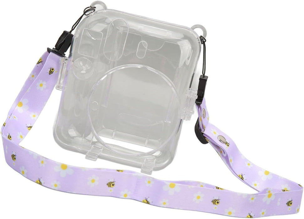 Kit de funda para cámara Mini 12, carcasa rígida de policarbonato transparente con correa para el hombro - Quierox - Tienda Online