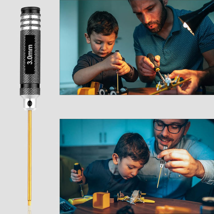 Kit de herramientas de coche RC Allen Drivers Juego de llaves, titanio para Traxxas - Quierox - Tienda Online