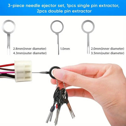 Kit de herramientas de extracción de terminales de 82 piezas - Quierox - Tienda Online