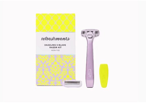 Kit de inicio de afeitadora deslumbrante en neón efervescente - Quierox - Tienda Online