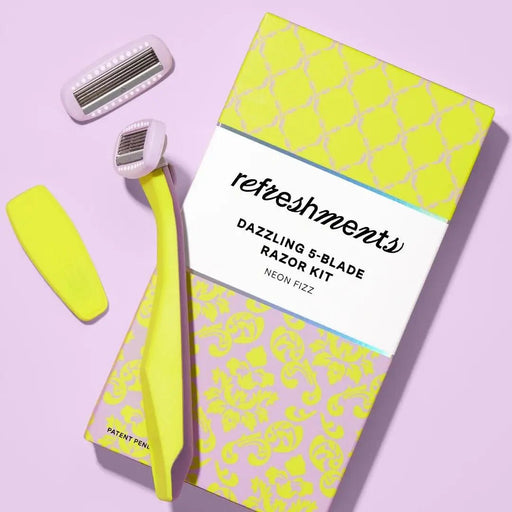 Kit de inicio de afeitadora deslumbrante en neón efervescente - Quierox - Tienda Online