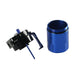 Kit de lata de captura de aceite 300 ml deflector de tanque depósito respirador filtro azul universal - Quierox - Tienda Online