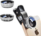 Kit de lentes para cámara de teléfono 3 en 1: gran angular, macro y ojo de pez. - Quierox - Tienda Online