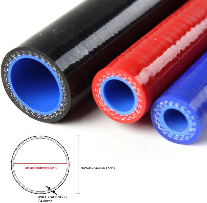 Kit de manguera de radiador de silicona, compatible con Starlet Glanza V - Type 4E - FTE - Quierox - Tienda Online