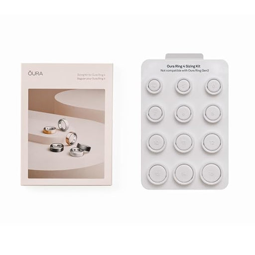 Kit de medición de anillos Oura Ring 4 - Medición única - Quierox - Tienda Online