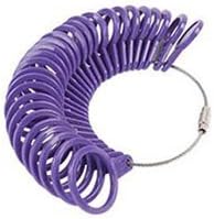 Kit de medición de tamaño de anillo, incluye varilla de medición y anillos de tamaño de dedo - Quierox - Tienda Online