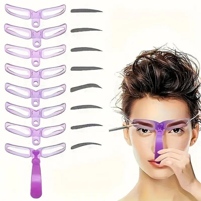 Kit de modelado de cejas definitivo para mujeres: herramientas y accesorios profesionales para el diseño de cejas - Quierox - Tienda Online