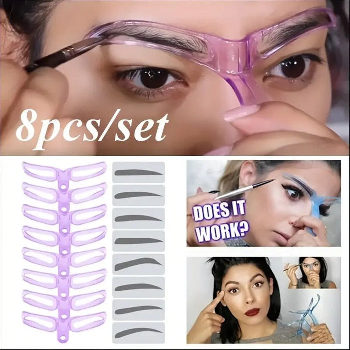 Kit de modelado de cejas definitivo para mujeres: herramientas y accesorios profesionales para el diseño de cejas - Quierox - Tienda Online