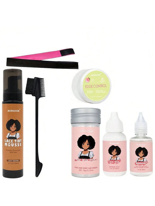 Kit De Pegamento Para Pelucas De Encaje: Pegamento Resistente Al Agua - Quierox - Tienda Online