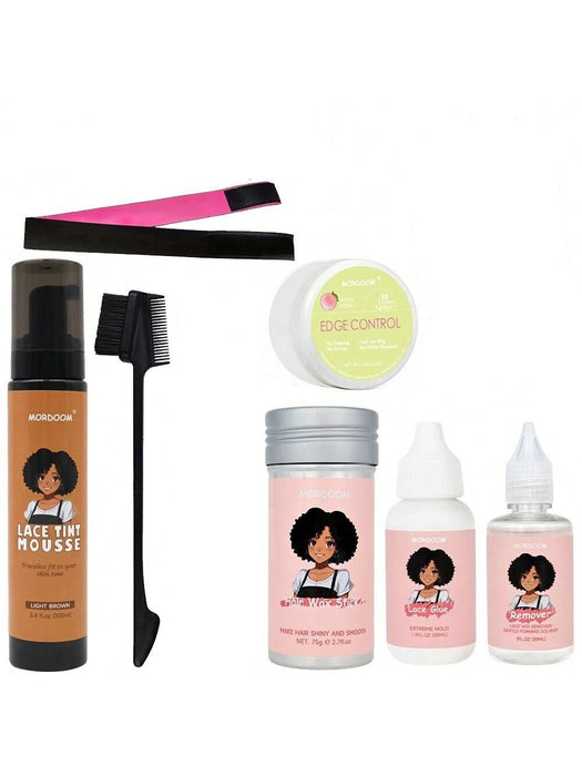 Kit De Pegamento Para Pelucas De Encaje: Pegamento Resistente Al Agua - Quierox - Tienda Online