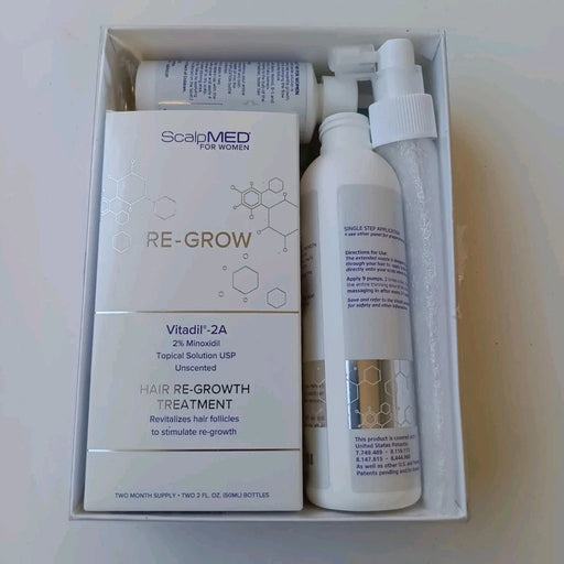 Kit de pérdida de cabello ScalpMED para mujeres Re - Grow Vitadil - 2A - Quierox - Tienda Online
