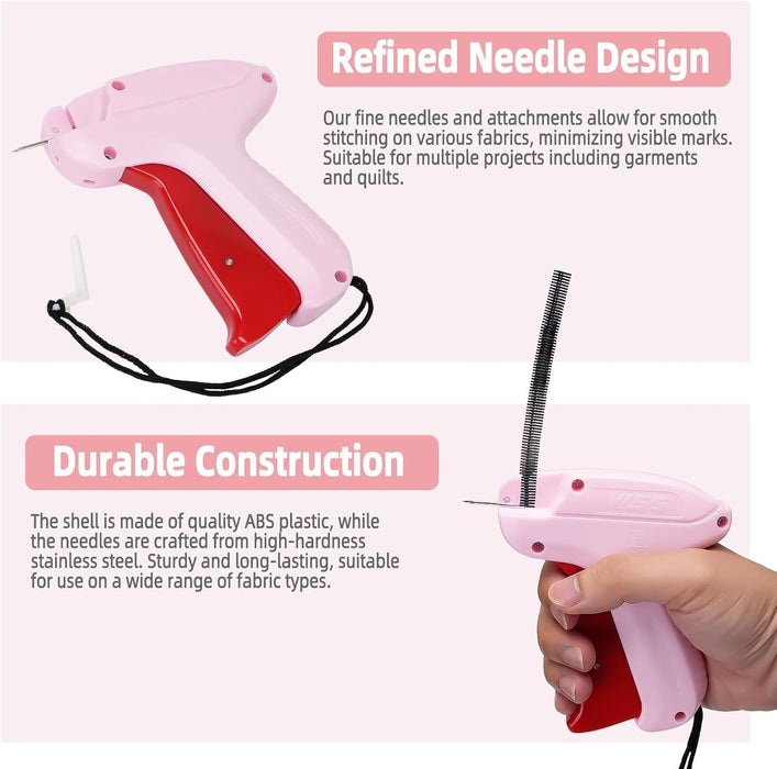 Kit de pistola de micro puntadas, pistola de fijación rápida de ropa para ropa - Quierox - Tienda Online