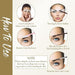 Kit de plantillas para dar forma a las cejas, 12 plantillas reutilizables con 1 correa - Quierox - Tienda Online