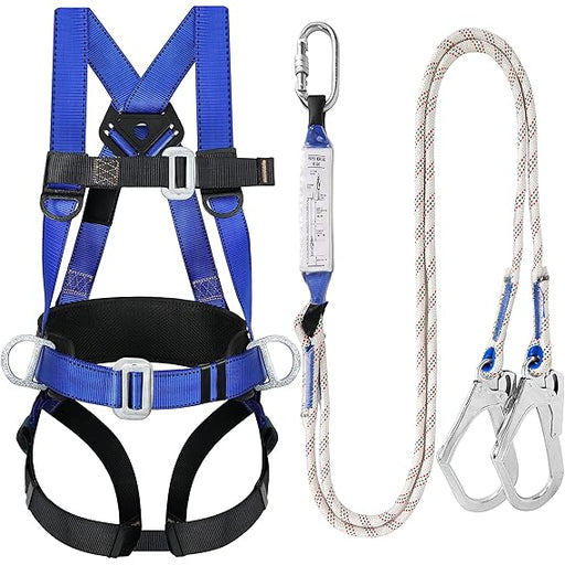 Kit de protección anticaídas con arnés de seguridad: Arneses de cuerpo completo - Quierox - Tienda Online