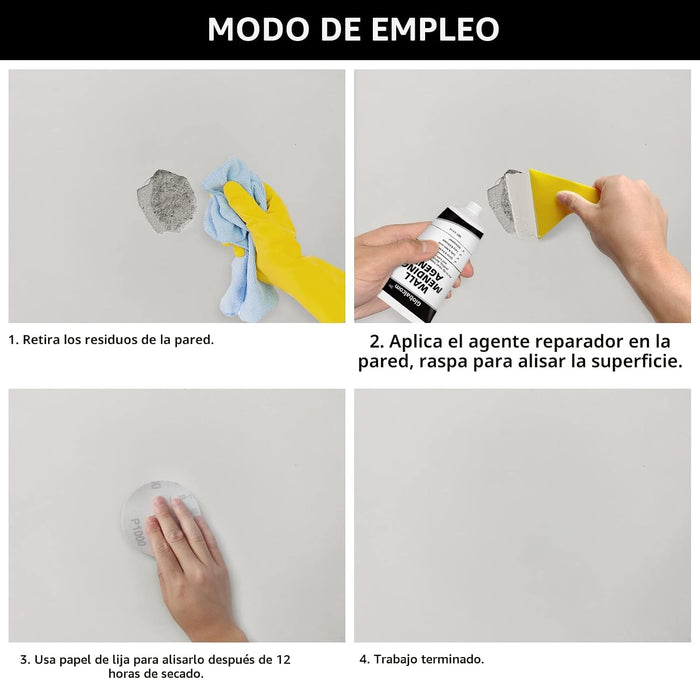 Kit de reparación de paneles de yeso, kit de reparación de pared de espiga - Quierox - Tienda Online