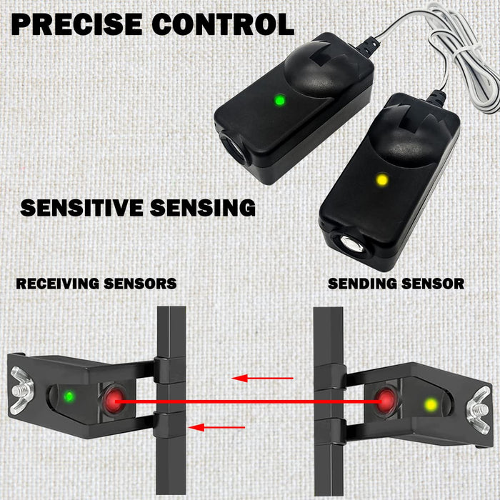 Kit de sensor de seguridad 2025 41A5034 compatible con abridor de puerta de garaje - Quierox - Tienda Online