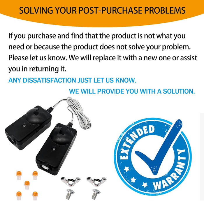 Kit de sensor de seguridad 2025 41A5034 compatible con abridor de puerta de garaje - Quierox - Tienda Online