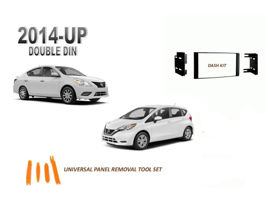 kit de tablero estéreo doble DIN Metra 95 - 7621 para Nissan Versa Note SL SV a partir de 2014 - Quierox - Tienda Online