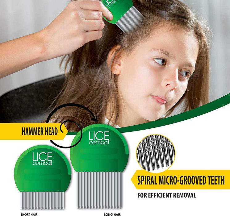 Kit de tratamiento para piojos | Champú, crema repelente sin enjuague y dos peines - Quierox - Tienda Online