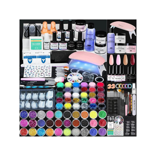 Kit de uñas acrílicas Morovan con todo: para principiantes - Quierox - Tienda Online