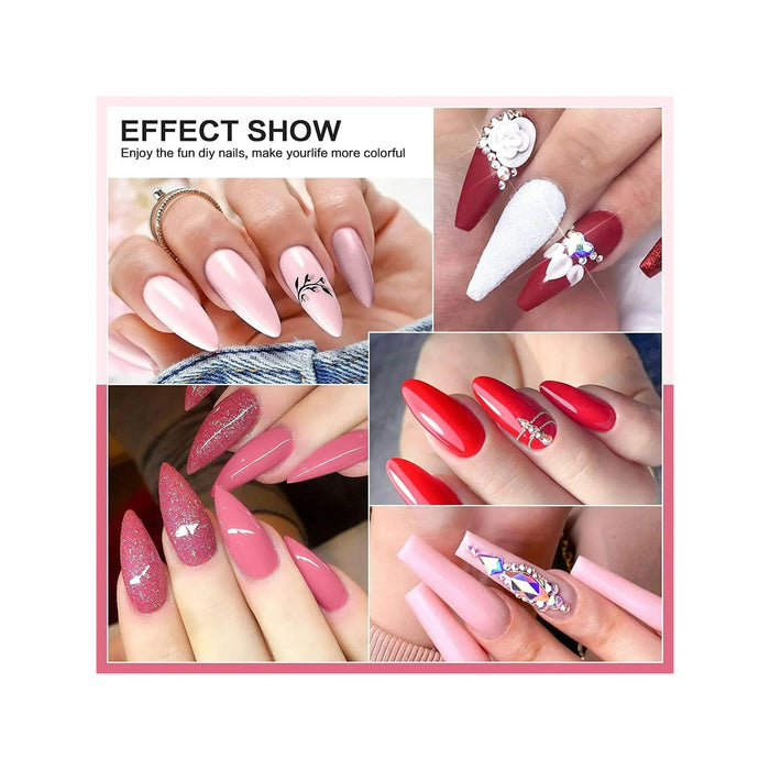 Kit de uñas acrílicas Morovan con todo: para principiantes - Quierox - Tienda Online