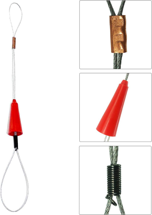 Kit de varillas de cable de cinta de pescado de 1/5" 20m - Quierox - Tienda Online