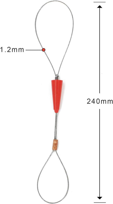 Kit de varillas de cable de cinta de pescado de 1/5" 20m - Quierox - Tienda Online
