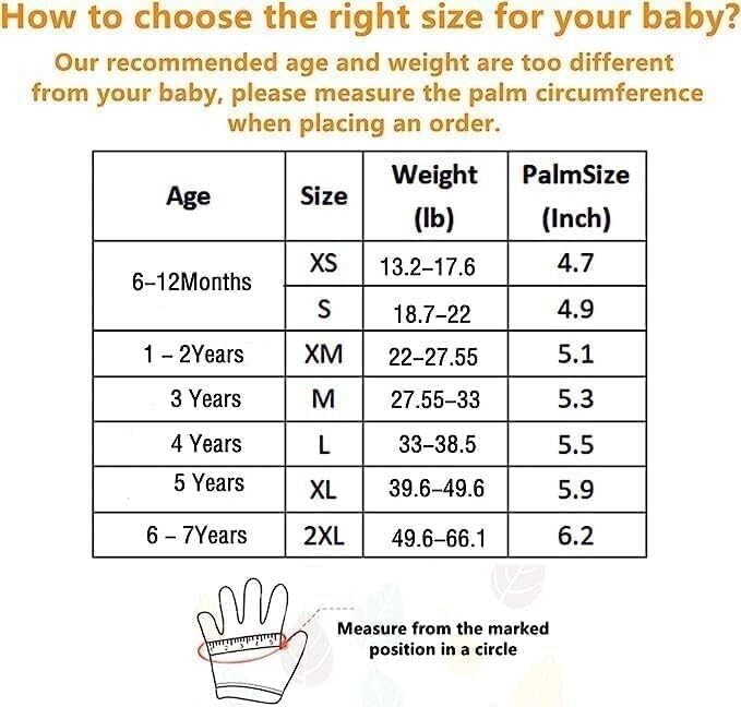 Kit para dejar de chuparse el dedo para niños | Guantes para dejar de chuparse el dedo - Quierox - Tienda Online