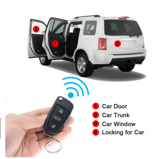 Kit universal de cierre centralizado de puertas para coche con entrada sin llave - Quierox - Tienda Online