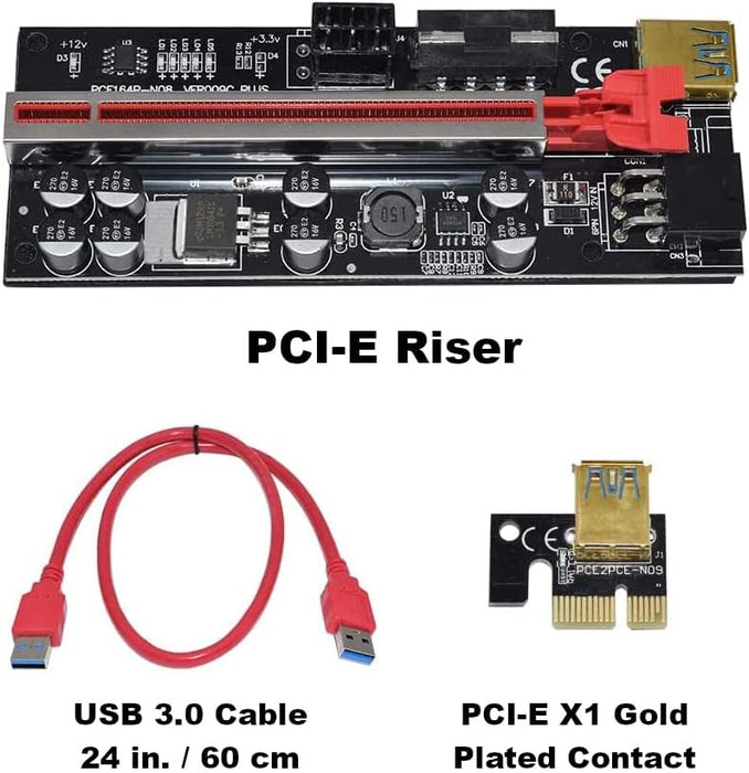 Kits de expansión PCI - E para minería de criptomonedas Ethereum - Quierox - Tienda Online