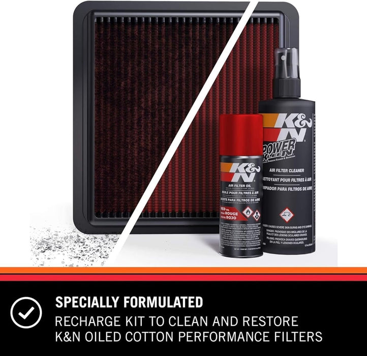 K&N 99 - 5050 Kit de de aerosoles de limpieza de filtros - Quierox - Tienda Online