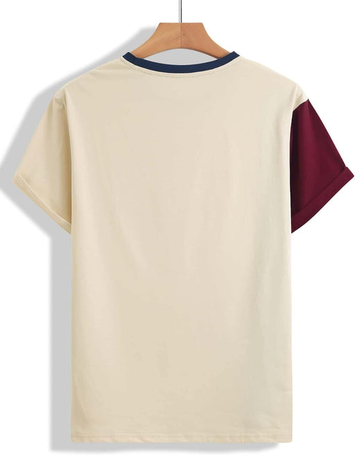 KNETE Camisetas para hombre con letras gráficas y bloques de color - Quierox - Tienda Online