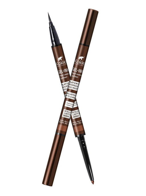 Kokie DELINEADOR DE OJOS DE DOBLE PUNTA CON TINTA EN GEL - Quierox - Tienda Online