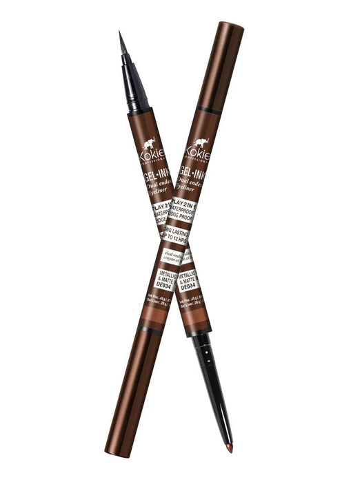 Kokie DELINEADOR DE OJOS DE DOBLE PUNTA CON TINTA EN GEL - Quierox - Tienda Online