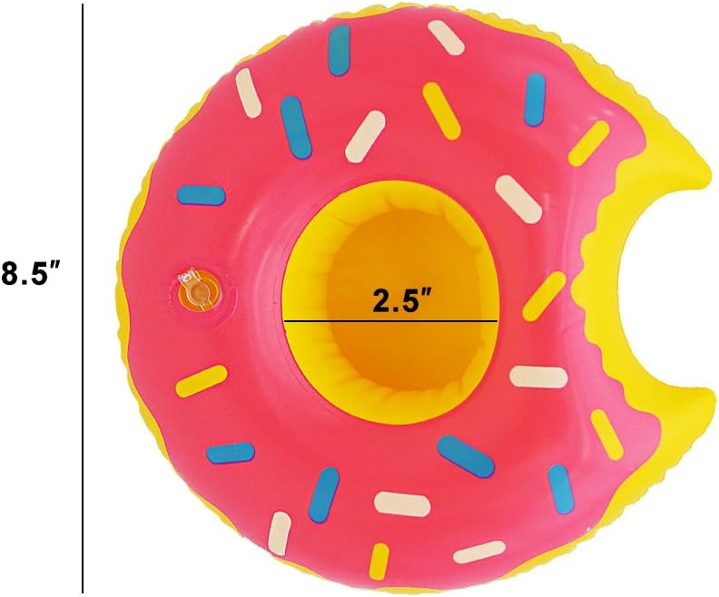 Koogel Portavasos Inflables, 10 Paquetes Flotadores Portavasos - Quierox - Tienda Online