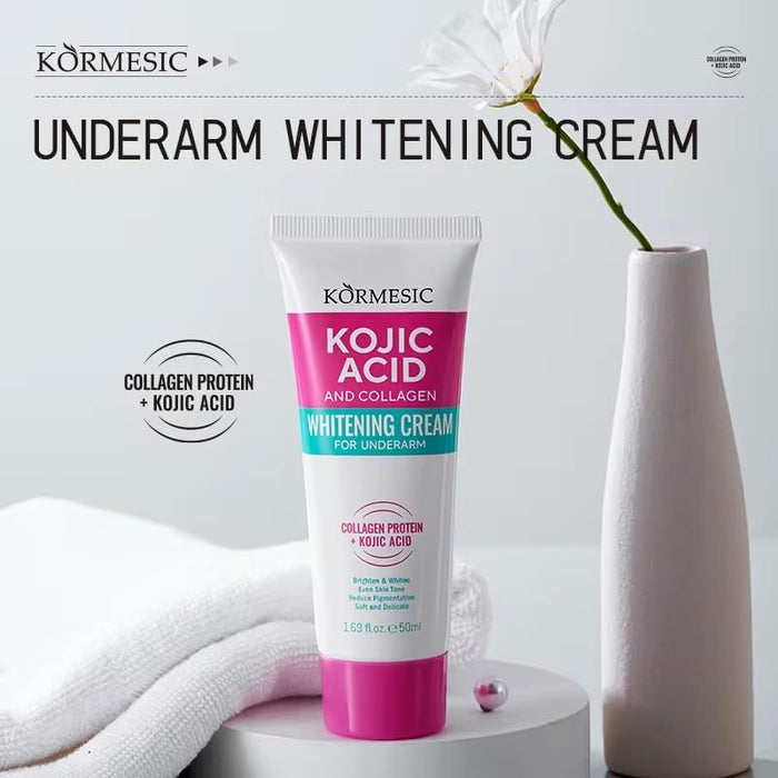 Kormesic Crema blanqueadora con ácido kójico y colágeno para axilas 50ml - Quierox - Tienda Online