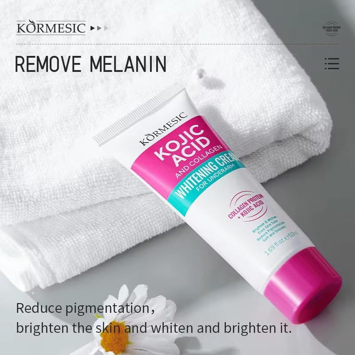 Kormesic Crema blanqueadora con ácido kójico y colágeno para axilas 50ml - Quierox - Tienda Online