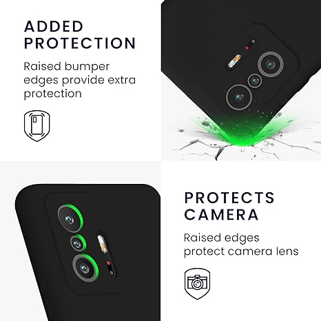 kwmobile Funda compatible con Xiaomi 11T/11T Pro Case - Negro - Quierox - Tienda Online