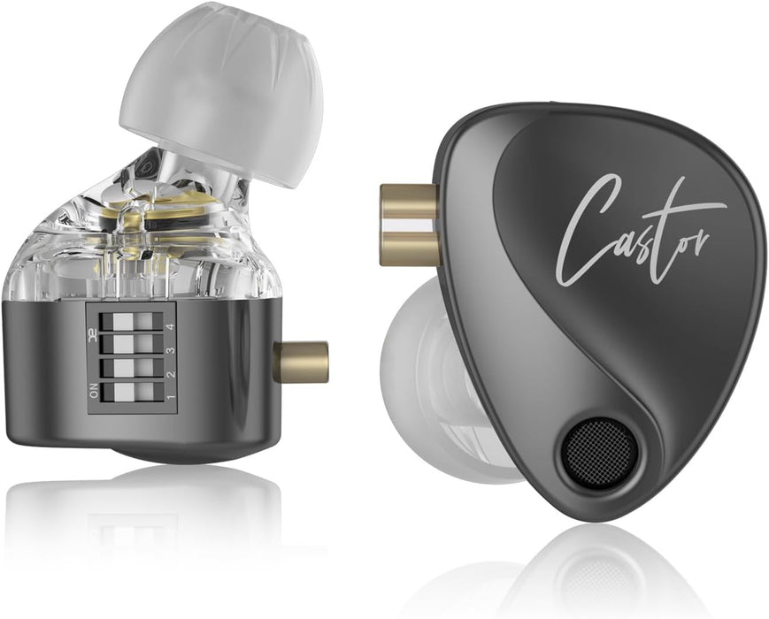 KZ Castor - Monitor intraural Harman Bass Edition IEM con controladores - Quierox - Tienda Online